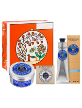 L`occitane Karitè Cofanetto Crema Corpo + Sapone Solido + Crema Mani - 3pz