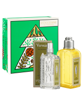 L`occitane Verveine Cofanetto Natale Gel Doccia 250ml + Eau De Toilette 100ml