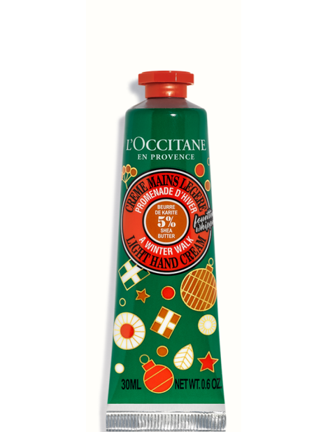 L'occitane En Provence A Winter Walk Light Hand Cream - 30 Ml