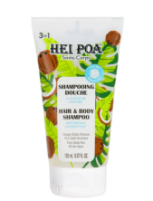 Hei Poa Shampoo Per Capelli E Corpo Con Polpa Di Cocco Biologica - 150 Ml