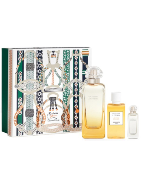 Hermès Cofanetto Un Jardin À Cythère Eau De Toilette 100 Ml + Eau De Toilette Travel Spray 7,5 Ml + Gel Doccia 40 Ml