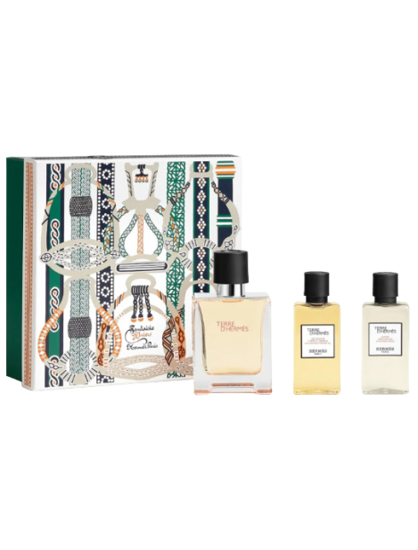 Hermès Cofanetto Eau De Toilette 50 Ml + Gel Doccia 40 Ml + Lozione Dopobarba 40 Ml