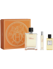 Hermès Cofanetto Terre D'hermès Eau De Toilette Uomo 100 Ml + Eau De Toilette Terre D’hermès 15 Ml + Gel Doccia Per Corpo E Capelli 40 Ml