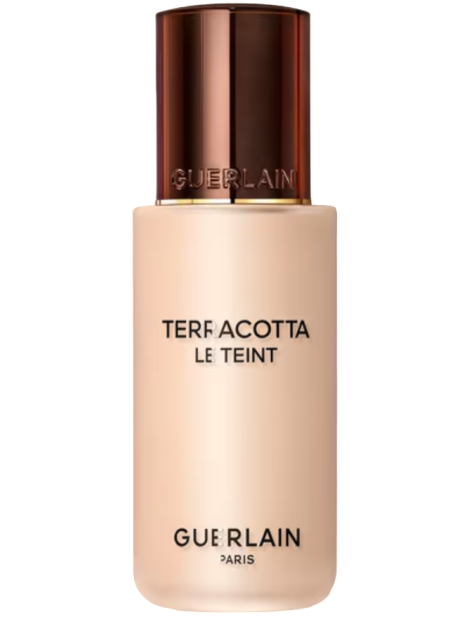 Guerlain Terracotta Le Teint – Fondotinta Fluida Effetto Bonne Mine Tenuta 24H 0C Freddo / Rosato