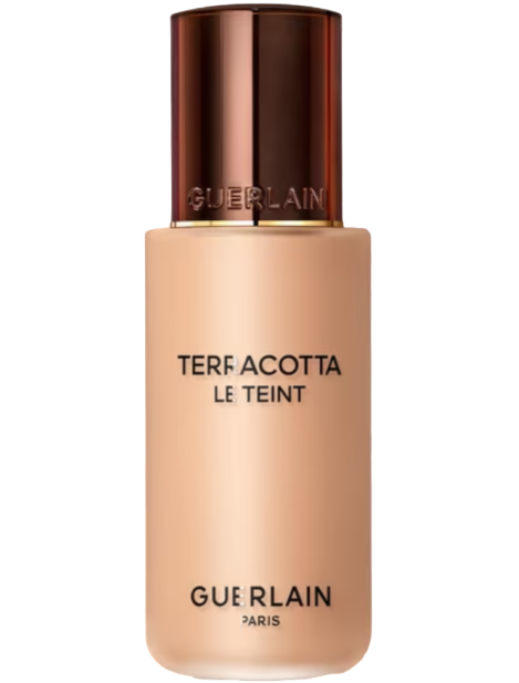 Guerlain Terracotta Le Teint – Fondotinta Fluida Effetto Bonne Mine Tenuta 24H 3.5N Neutro