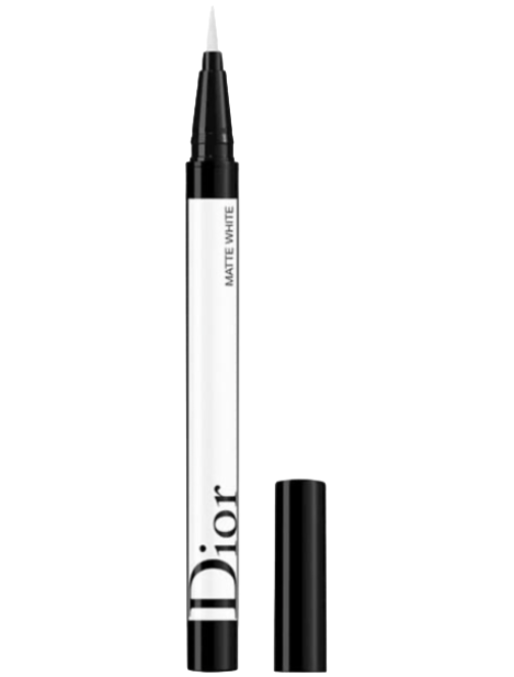 Dior Diorshow On Stage Liner Eyeliner Pennarello Liquido Waterproof - 001 Matte White