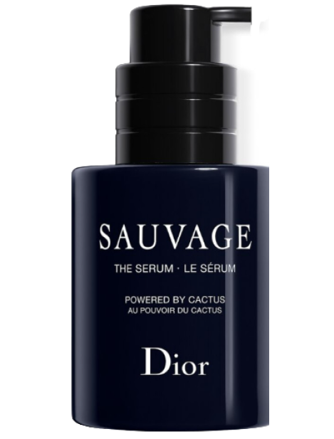 Dior Sauvage The Serum Siero Viso Antirughe Con Estratto Di Cactus Uomo 50 Ml