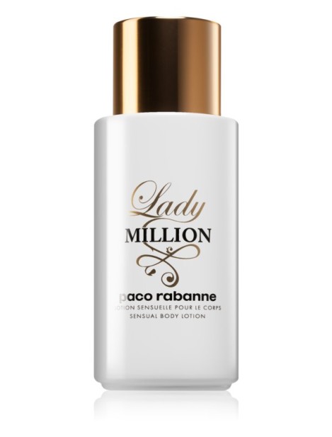 Paco Rabanne Lady Million Latte Corpo Donna  - 200 Ml