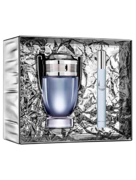 Paco Rabanne Cofanetto Invictus Eau De Toilette Uomo 100 Ml + Eau De Toilette 10 Ml