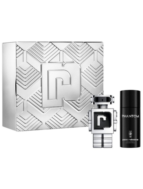 Paco Rabanne Cofanetto Phantom Eau De Toilette Uomo 100 Ml + Deodorante Spray 150 Ml