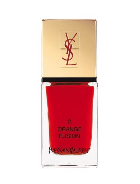 Yves Saint Laurent La Laque Couture Smalto - 02 Orange Fusion
