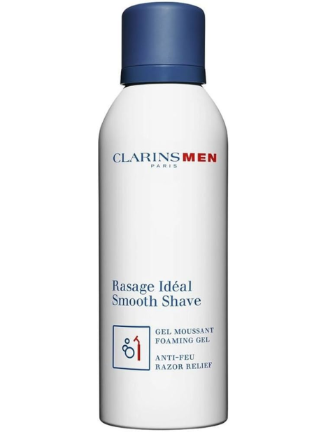 Clarins Men Smooth Shave – Gel Schiumogeno Per La Rasatura 150 Ml