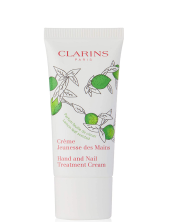 Clarins Hand And Nail Treatment Cream Trattamenti Mani E Unghie Profumato Con Foglie Di Limone - 30 Ml