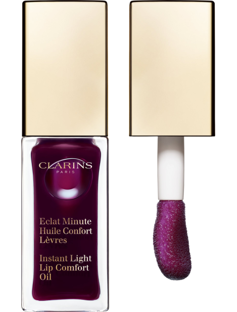 Clarins Instant Light Lip Comfort Oil – Olio Per Labbra Sublima E Nutre 08 Blackberry