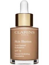 Clarins Skin Illusion Spf 15 – Fondotinta Idratante Naturale 112 Amber