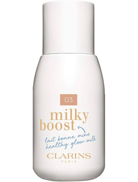 Clarins Milky Boost Healthy Glow Milk – Latte Colorato Viso 03 Milky Cashew