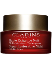 Clarins Haute Exigence Nuit Multi-intensive – Crema Notte Super Restitutiva Pelle Tutti I Tipi Di Pelle 50 Ml