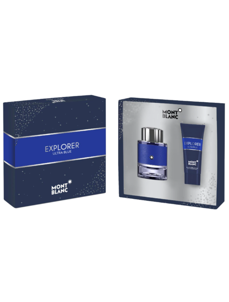 Mont Blanc Explorer Ultra Blue Eau De Parfum 60 Ml Gift Set