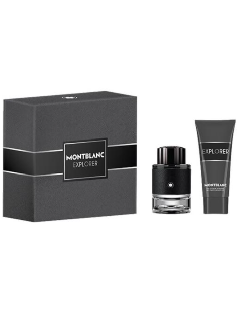 Mont Blanc Cofanetto Explorer Eau De Parfum Uomo 60 Ml + Gel Doccia 100 Ml