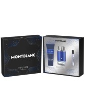 Mont Blanc Cofanetto Explorer Ultra Blue Eau De Parfum Uomo 100 Ml + Eau De Parfum 7,5 Ml + Shower Gel 100 Ml