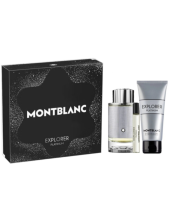Montblanc Cofanetto Explorer Platinum Eau De Parfum 100 Ml + Eau De Parfum Travel Spray 7,5 Ml + Gel Doccia 100 Ml