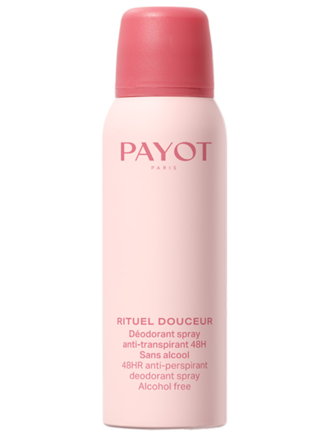 Payot Rituel Douceur Deodorante Spray Antitraspirante 48H Senza Alcool 125 Ml