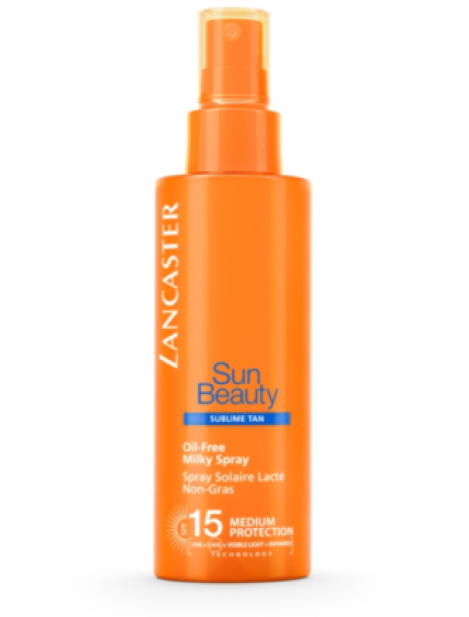 Lancaster Sun Beauty Oil Free Milky Spray Spf15 - 150Ml