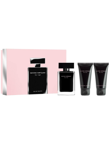 Narciso Rodriguez Cofanetto For Her Eau De Toilette 50 Ml + Latte Corpo 50 Ml + Gel Doccia 50 Ml