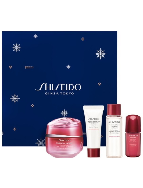 Shiseido Cofanetto Essential Energy Hydrating Cream 4 Prodotti Idratanti