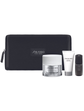 Shiseido Cofanetto Men Holiday Set Total Revitalizer Cream 50 Ml + Face Cleanser 30 Ml + Ultimune Power Infusing Concentrate 10 Ml + Pochette