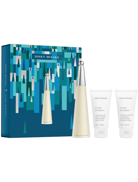 Issey Miyake Cofanetto L'eau D'issey Eau De Toilette 50 Ml + Lozione Corpo 50 Ml + Gel Doccia 50 Ml