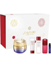 Shiseido Cofanetto Vital Perfection Uplifting And Firming Advanced Cream 50 Ml + Clarifying Cleansing Foam 15 Ml + Treatment Softener 30 Ml + Ultimue Power Infusing Concentrate 10 Ml + Ginza Night Eau De Parfum Intense 0.6 Ml