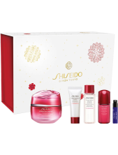 Shiseido Cofanetto Essential Energy Hydrating Cream 50 Ml + Clarifying Cleansing Foam 15 Ml + Treatment Softener Lozione Antietà 30 Ml + Ultimune Power Infusing Concentrate Siero Antietà 10 Ml + Ginza Night Eau De Parfum Intense 0.6 Ml