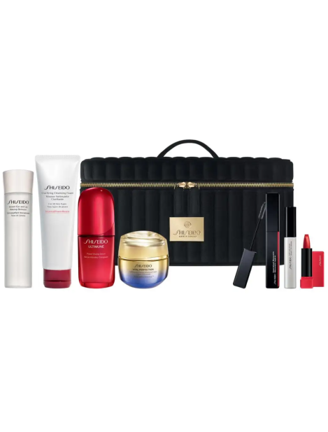 Shiseido Cofanetto Blockbuster Gift Set Viso Occhi Labbra – Idratazione & Anti-Età Shiseido Cofanetto Blockbuster Gift Set Viso Occhi Labbra – Idratazione & Anti-Età