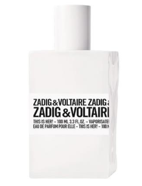 Zadig & Voltaire This Is Her! Eau De Parfum Per Donna - 30 Ml