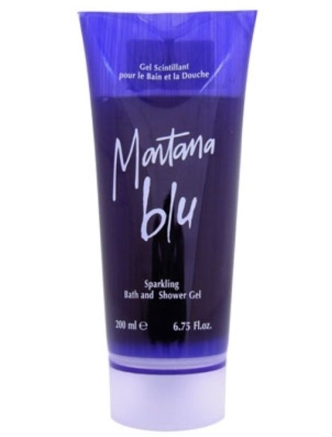 Montana Blu Gel Doccia Scintillante - 200 Ml