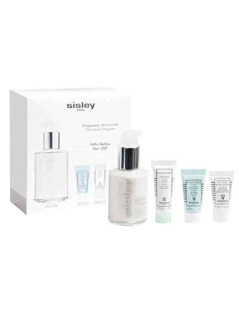 Sisley Cofanetto Programme Decouverte - Emulsione Idratante + Siero Anti-Età + Trattamento Anti-Età + Contorno Occhi