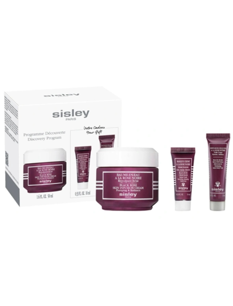 Sisley Cofanetto Black Rose Skin Infusion Cream + Maschera Levigante + Emulsione Idratante
