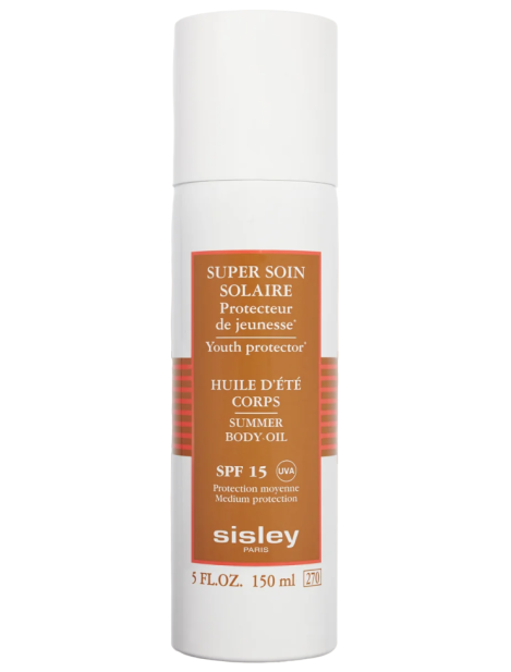 Sisley Super Soin Solaire Huile D’été Corps Spf15 Protezione Solare 150 Ml