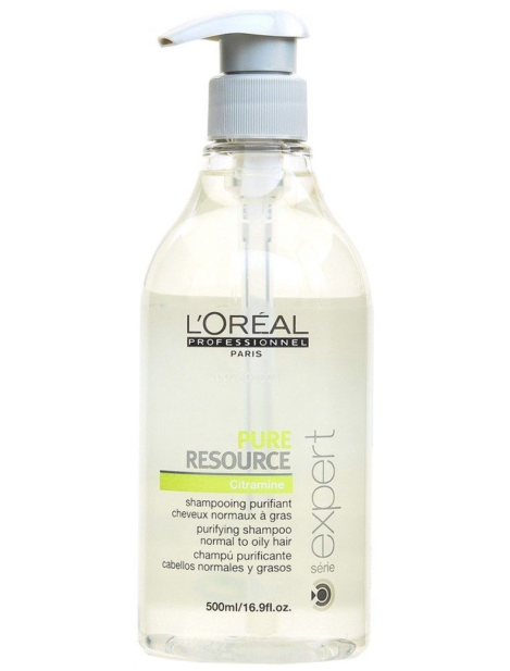 L´oréal Professionel Pure Resource Shampoo Purificante Capelli Normali E Grassi 500 Ml