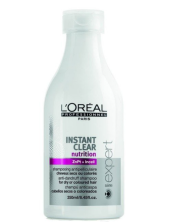 L´oréal Professionel Instant Clear Nutrition Shampoo Antiforfora Per Capelli Colorati O Secche 250 Ml