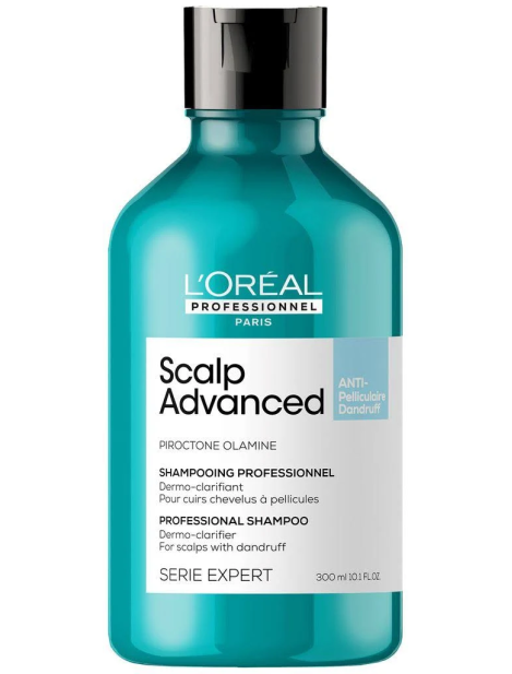 L'oréal Professionnel Scalp Advanced Shampoo Professionale Antiforfora 300 Ml