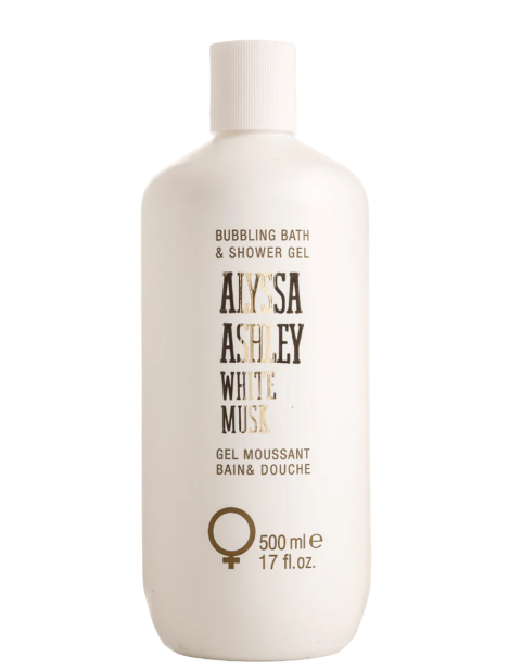 Alyssa Ashley White Musk Bubbling Bath & Shower Gel Bagnoschiuma E Docciaschiuma - 500 Ml