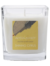 Alyssa Ashley Shining Citrus Candela Profumata 145 Gr