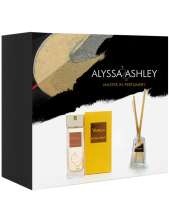 Alyssa Ashley Cofanetto Vanilla – Eau De Parfum 50 Ml + Profumo D'ambiente Con Bastincini 50 Ml