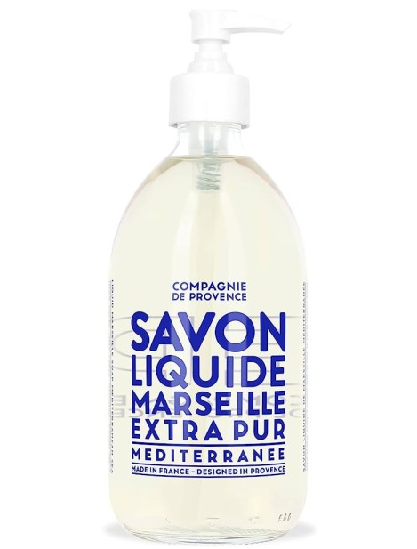 Compagnie De Provence Sapone Liquido Marsiglia Extra Puro Mediterranee 300 Ml