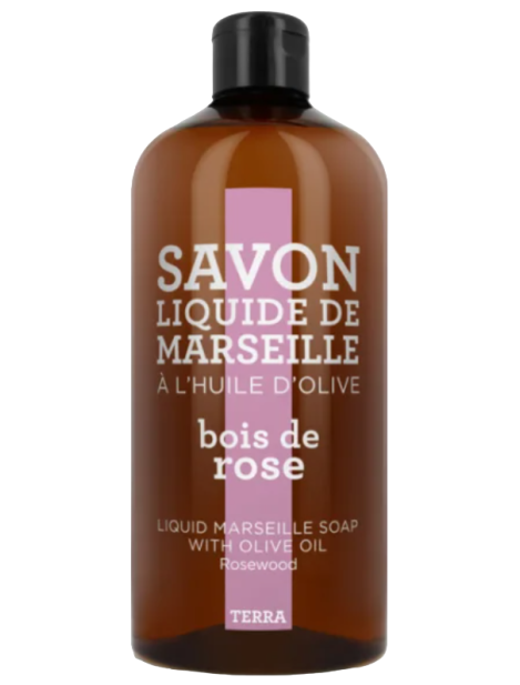 Compagnie De Provence Sapone Liquido Marsiglia Con Olio D'oliva Bois De Rose 1L Ricarica