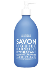 Compagnie De Provence Savon Liquide Marseille Hydratant  Algue Velours Sapone Liquido 500 Ml