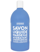 Compagnie De Provence Savon Liquide Marseille Hydratant Algue Velours Sapone Liquido Ricarica 1 L