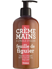 Compagnie De Provence Terra Crema Mani Con Olio D'oliva Feuille De Figuier 300 Ml